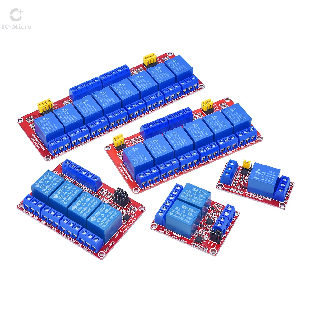 Relay 8 Channel Board - 1 2 6 4 8チャンネル 5V
