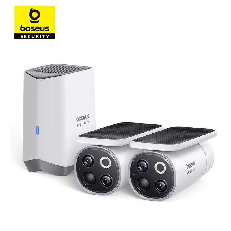 Eufy Camera E220 - Baseus Security S1 Pro屋外カメラ 3K高画質 ワイヤレスソーラーセキュリティカメラ