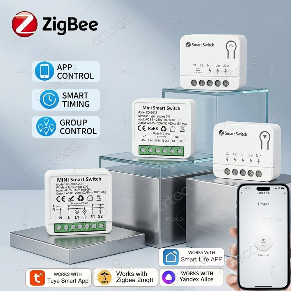 Diy Home Automation Controller - Tuya Zigbee ミニ DIY スマート スイッチ