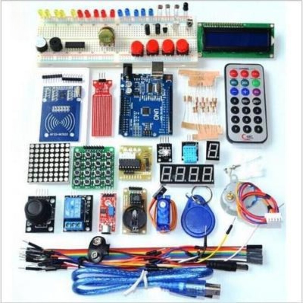 Home Automation Diy Kit - Arduino スターターキット UNO R3 ステッパードライバー付き RFID