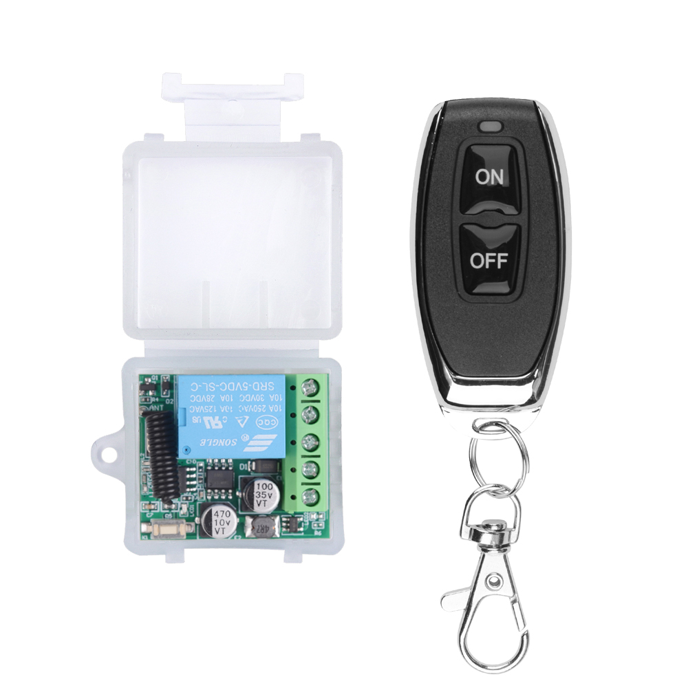 Diy Home Automation Controller - DC 12V 433Mhz RF ワイヤレスリモートコントロールスイッチリレー 1CH