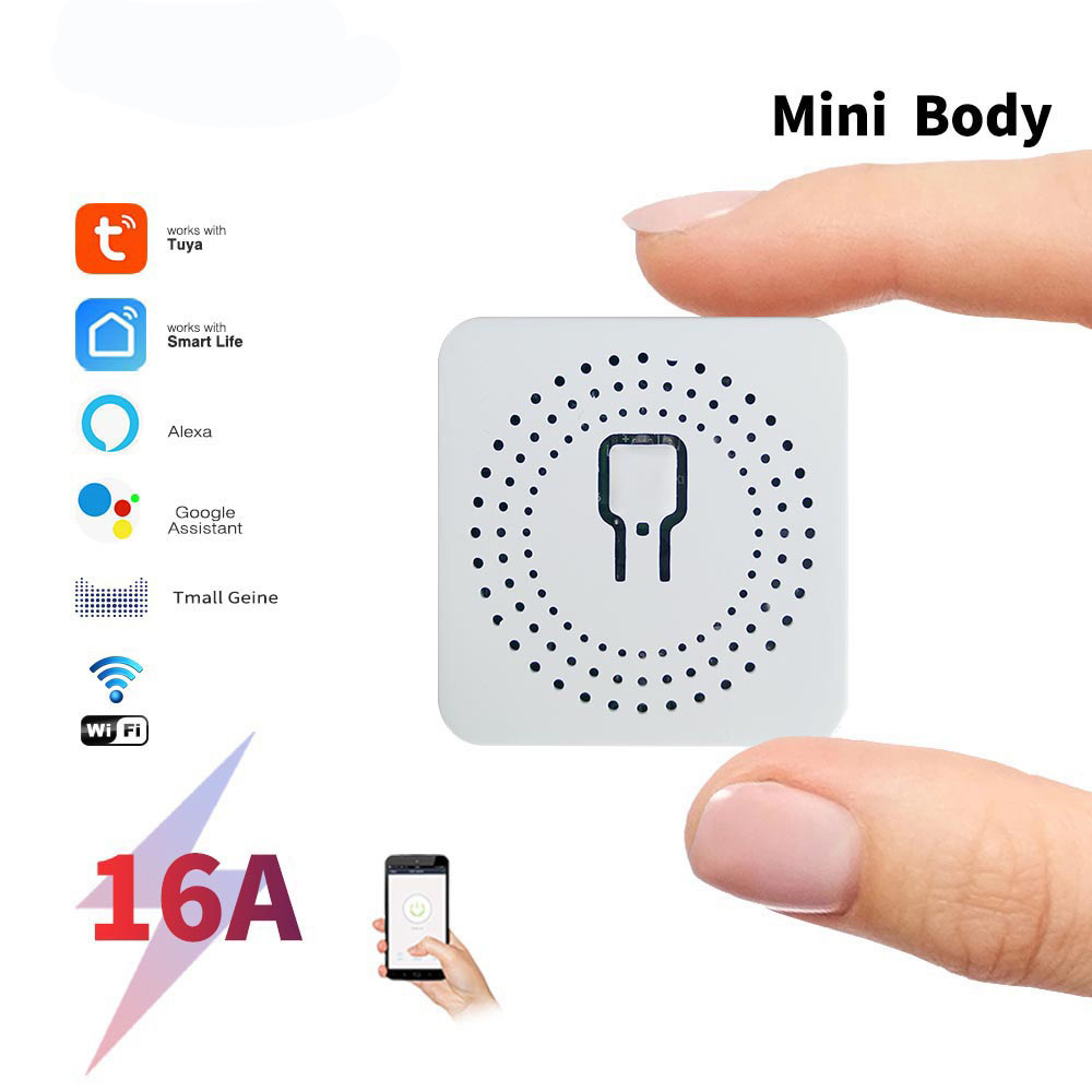 Diy Home Automation Controller - 16A 双方向制御 DIY WiFi ミニスマートライトスイッチ Tuya/スマートライフと連携