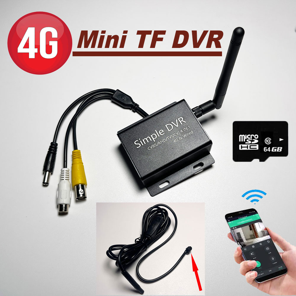Home Automation Diy Kit - 新型CCTV超小型DIY HDカメラ 4G LTE SIMカード H.265ミニDVRキット