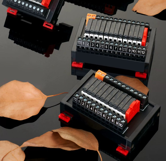 SK/SY リレーモジュール PLC アンプ DIN レール - Relay 8 Channel Board のレビューと価格