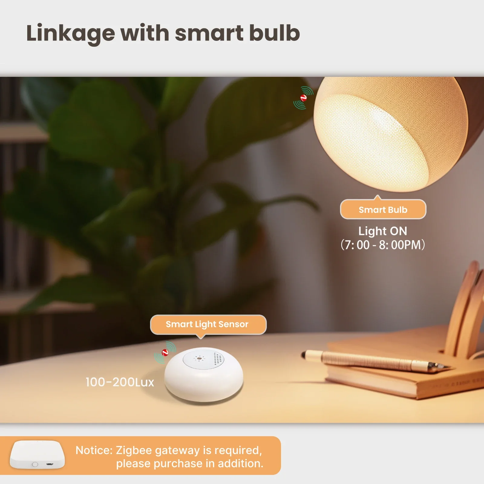Moes-tuya zigbeeスマート光センサー、照度、明 - Home Automation Technology のレビューと価格