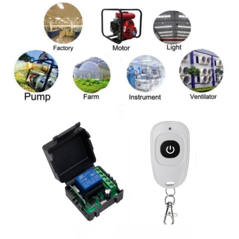 433MHz DIY ワイヤレススイッチ DC 12V 1C - Diy Home Automation Controller のレビューと価格