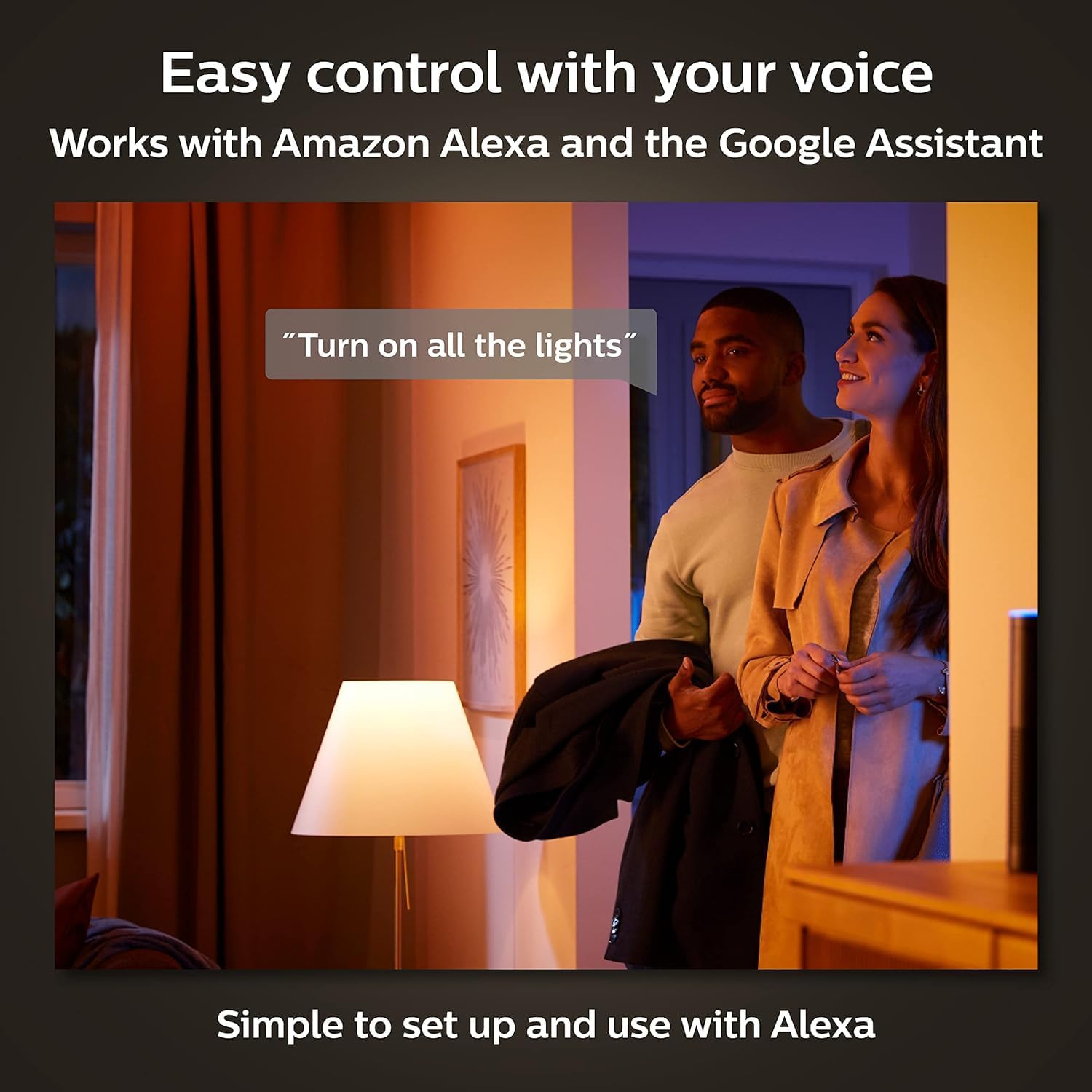 フィリップスHueスマートライトスターターキット 3個のE2 - Philips Light Hue Color のレビューと価格