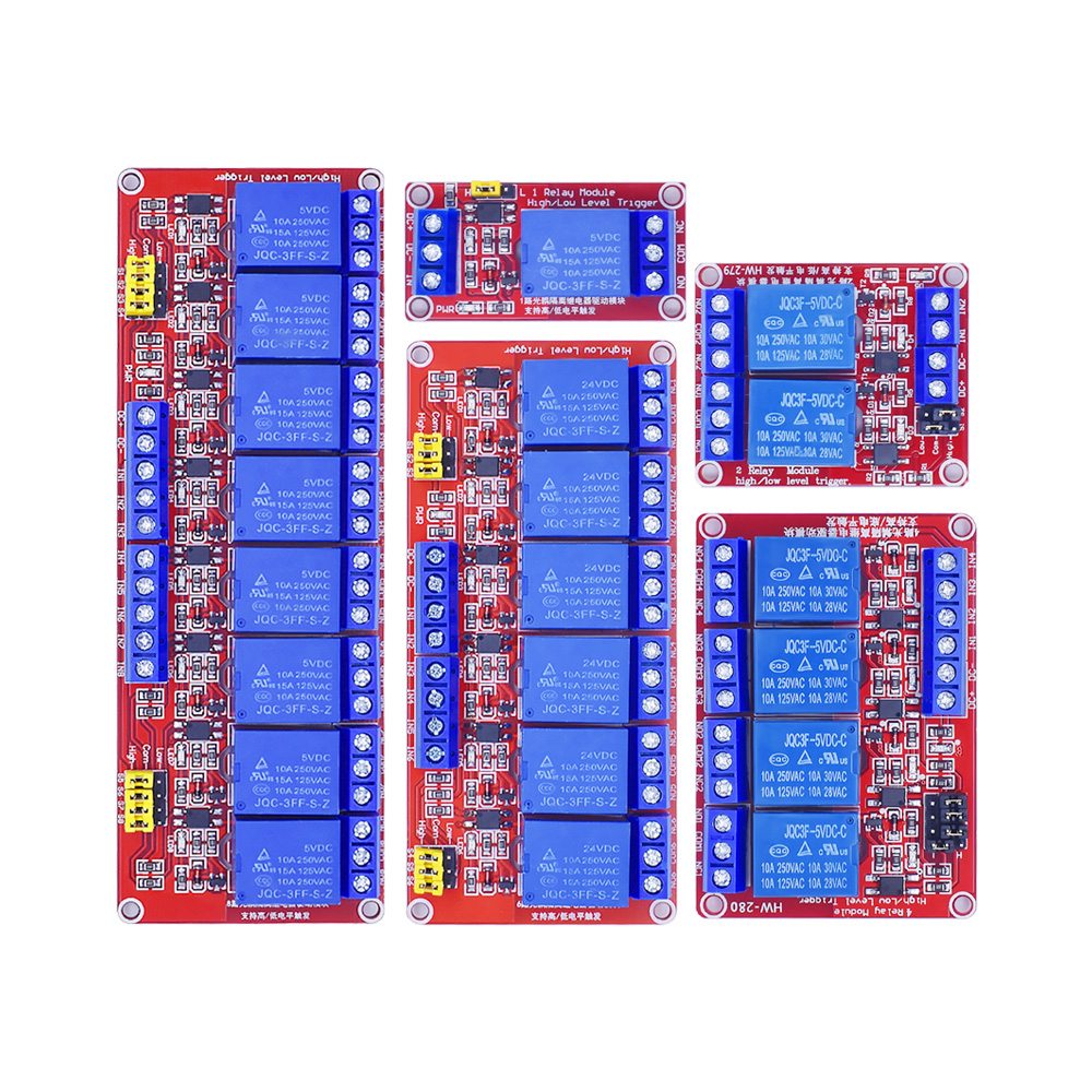 1 2 6 4 8チャンネル 5V 12V 24V リレーモ - Relay 8 Channel Board のレビューと価格