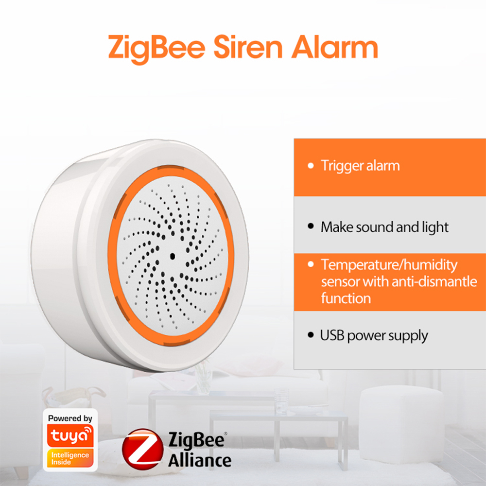 NEO-Tuya Zigbee サイレンゲートウェイ内蔵サイ - Home Automation Technology のレビューと価格