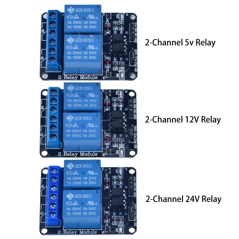 DC 5V 12V 24V 1/2/4/6/8チャンネルリレ - Relay 8 Channel Board のレビューと価格