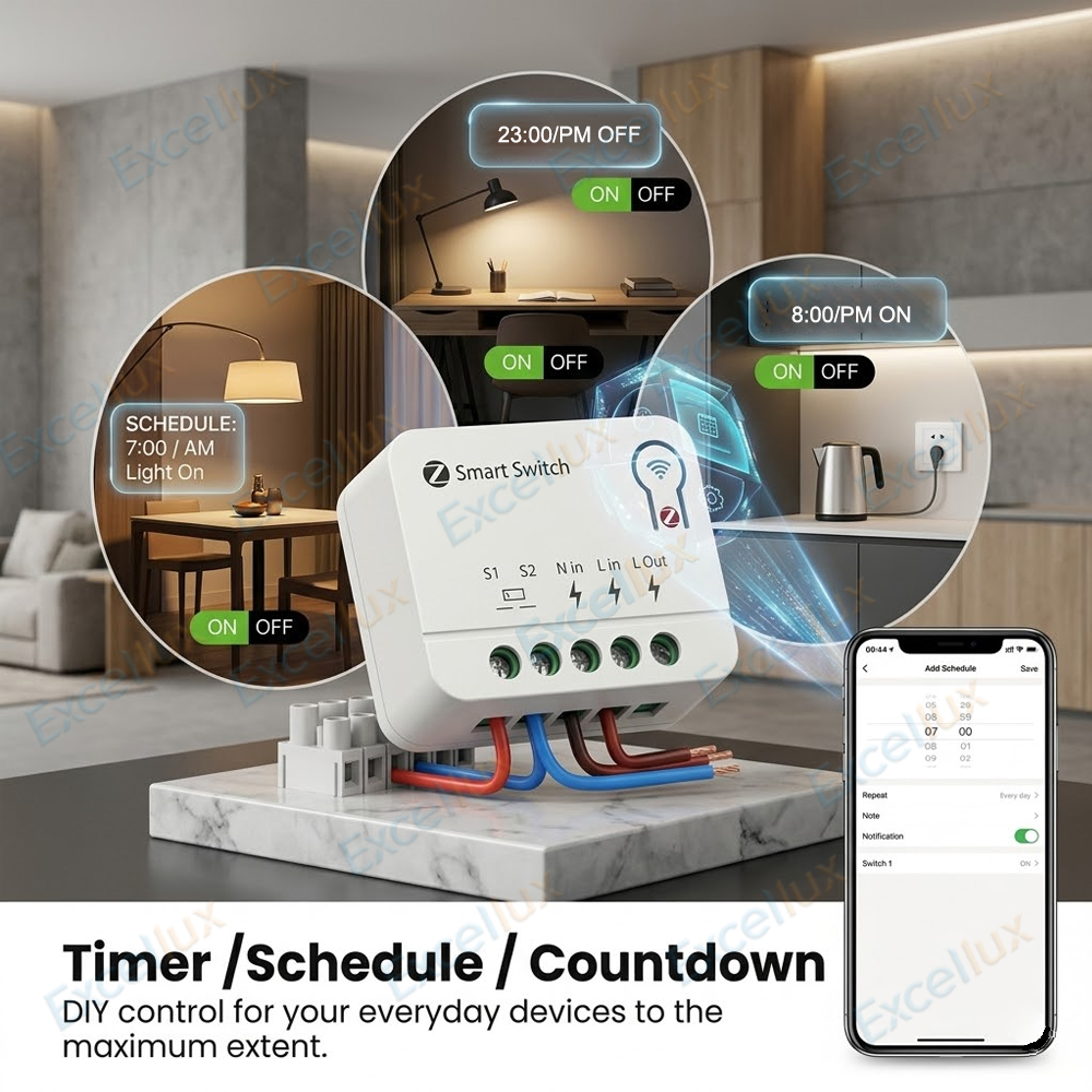 Zigbee 3.0ミニスマートスイッチDIYモジュール 1 - Diy Home Automation Controller のレビューと価格