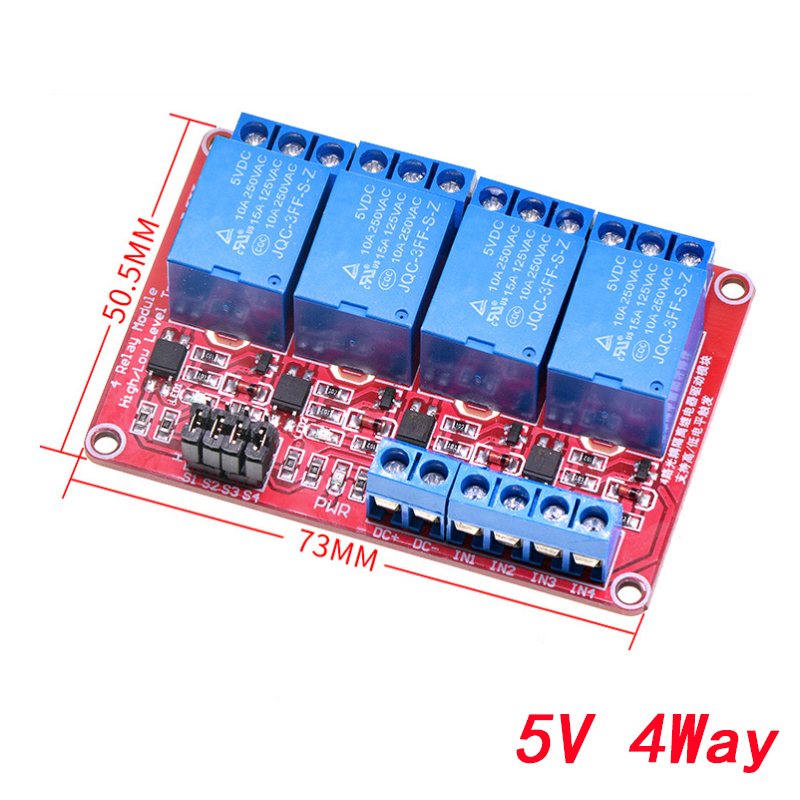 オプトカプラー付きリレーモジュールボードシールド、高レベルト - Relay 8 Channel Board のレビューと価格