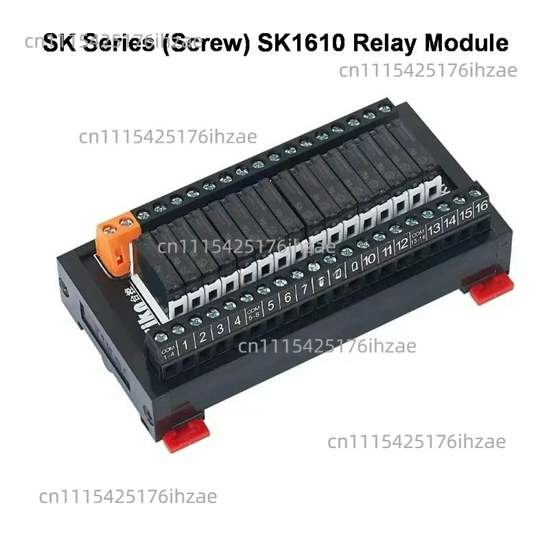 SK/SYシリーズリレーモジュールPLCアンプDINレールボ - Relay 8 Channel Board のレビューと価格