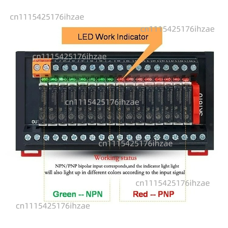 SK/SYシリーズリレーモジュールPLCアンプDINレールボ - Relay 8 Channel Board のレビューと価格
