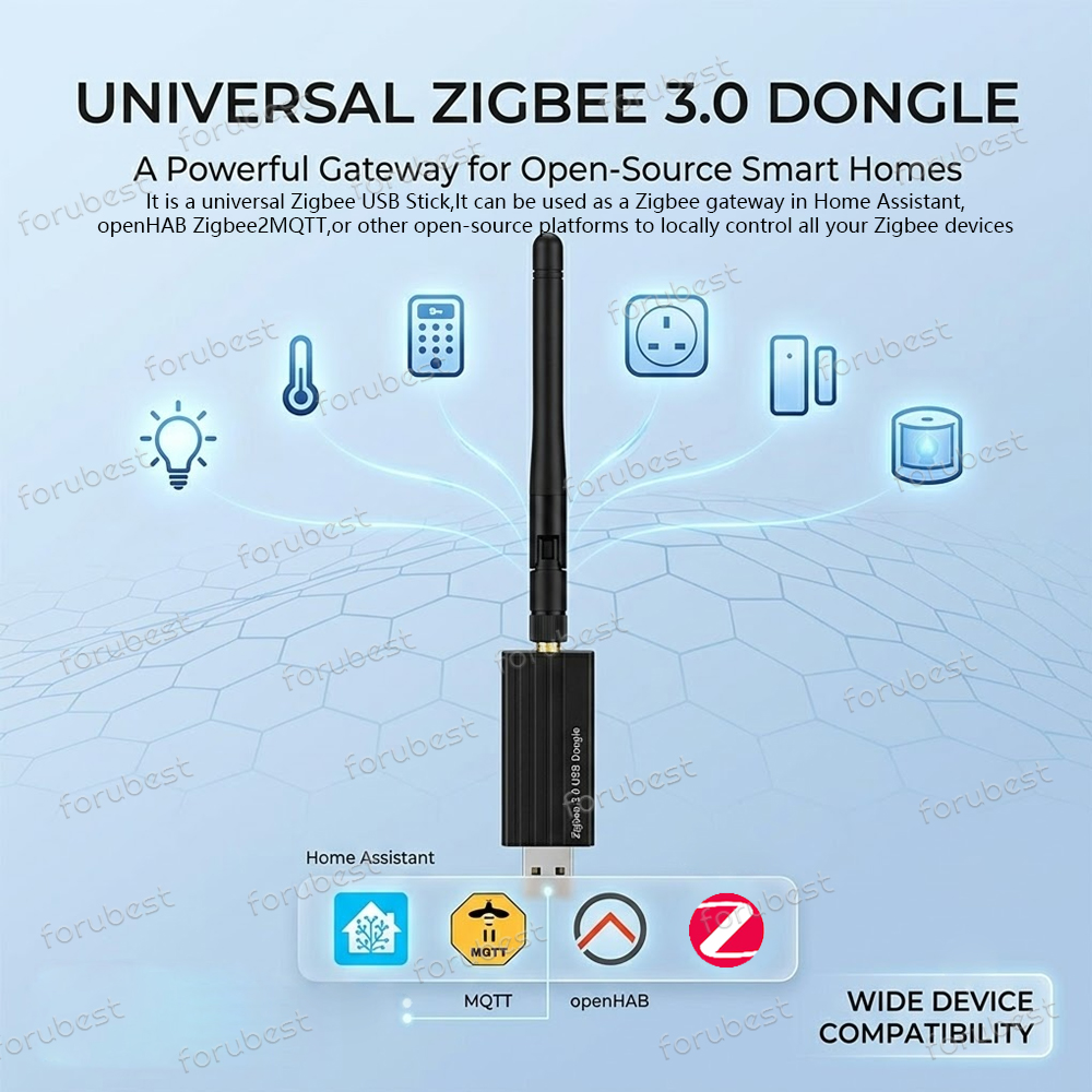 Zigbee 3.0 USB ドングル ユニバーサル Zig - Zigbee Coordinator Stick のレビューと価格