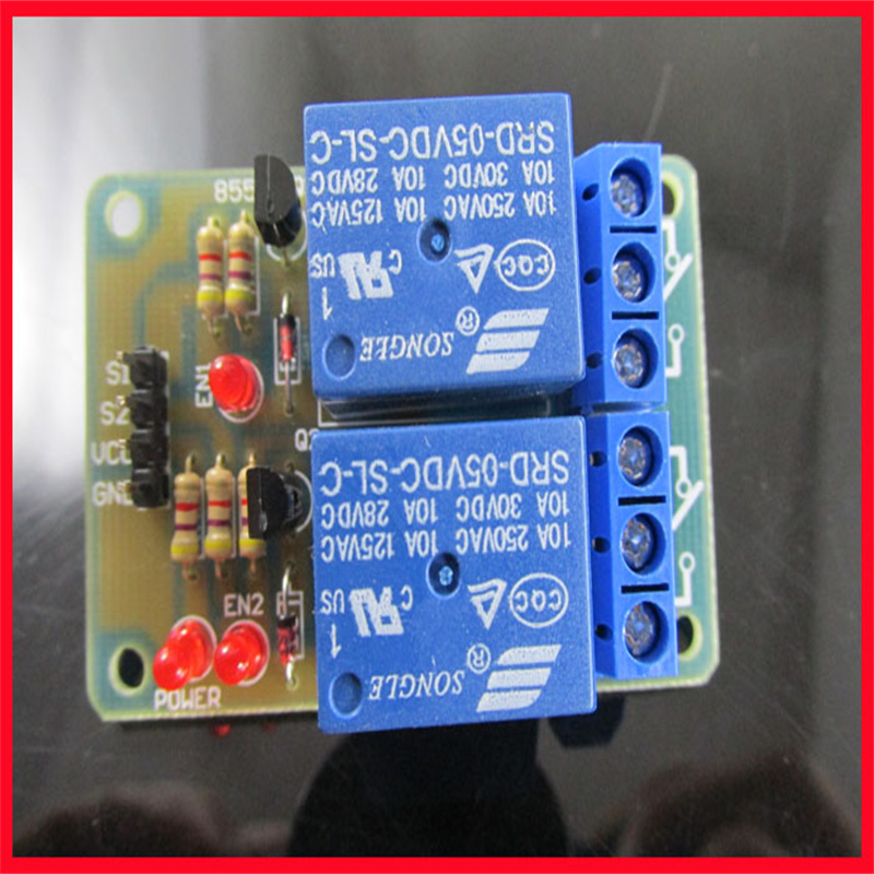 DIY 電子プロジェクト 2 ウェイリレーモジュールキット  - Home Automation Diy Kit のレビューと価格