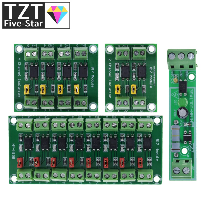 PC817 1 2 4 8 チャンネルフォトカプラ絶縁ボード - Relay 8 Channel Board のレビューと価格