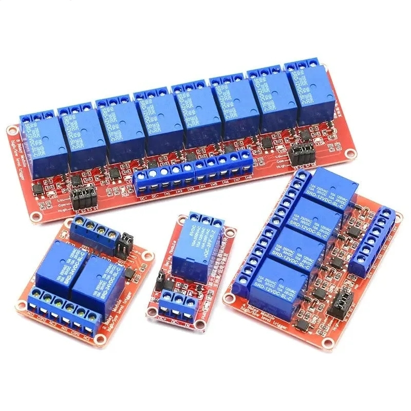 DC 5V 12V 24V 1 2 4 6 8 チャンネルリ - Relay 8 Channel Board のレビューと価格
