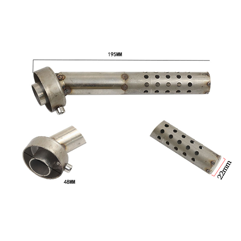 48/57mm ユニバーサルオートバイ排気マフラー DB キ - Ir Blaster Universal のレビューと価格