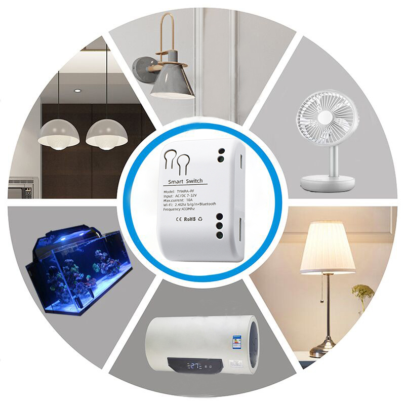 スマートホームオートメーションモジュール,1チャンネル,2x - Diy Home Automation Controller のレビューと価格