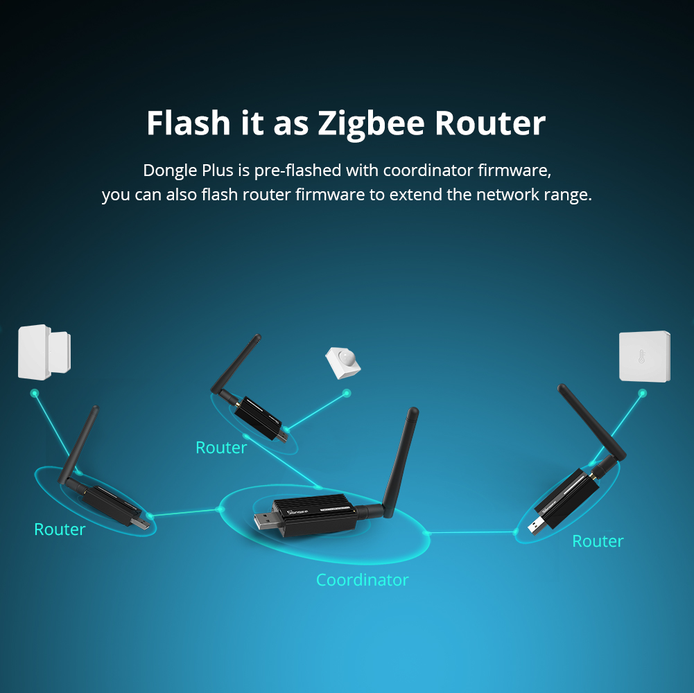 SONOFF ZBDongle-E USB ドングル プラス - Zigbee Coordinator Stick のレビューと価格