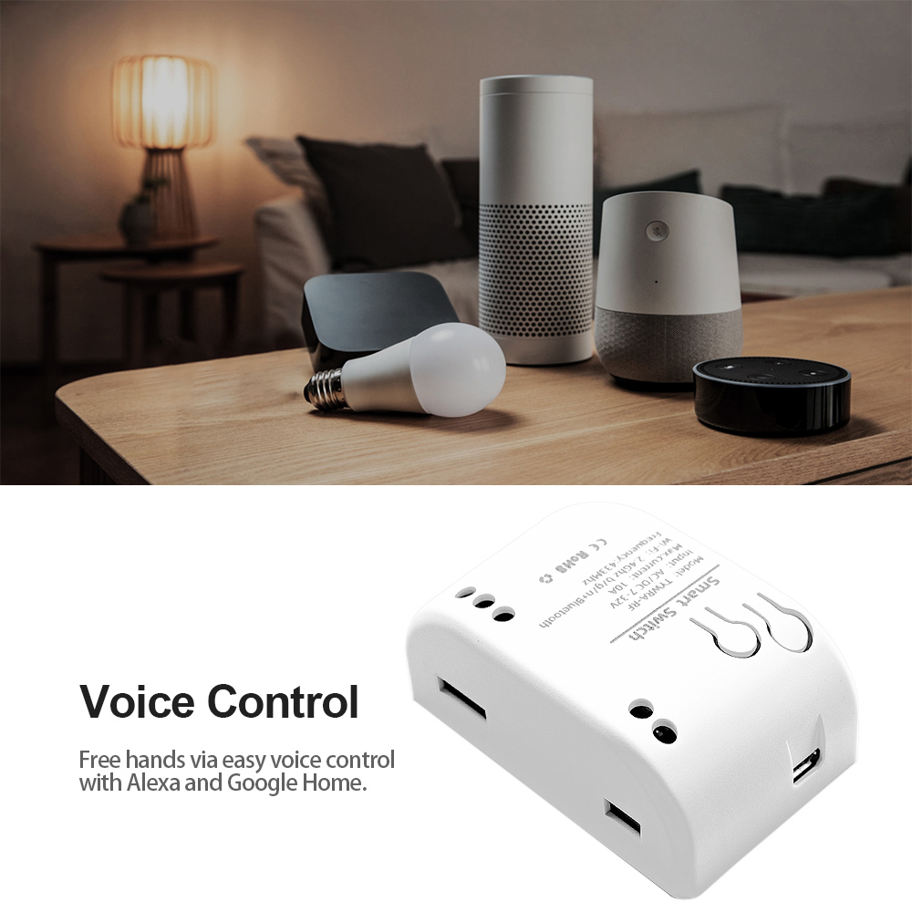Tuya-Wifi付きワイヤレススマートスイッチ,リレーモジ - Diy Home Automation Controller のレビューと価格