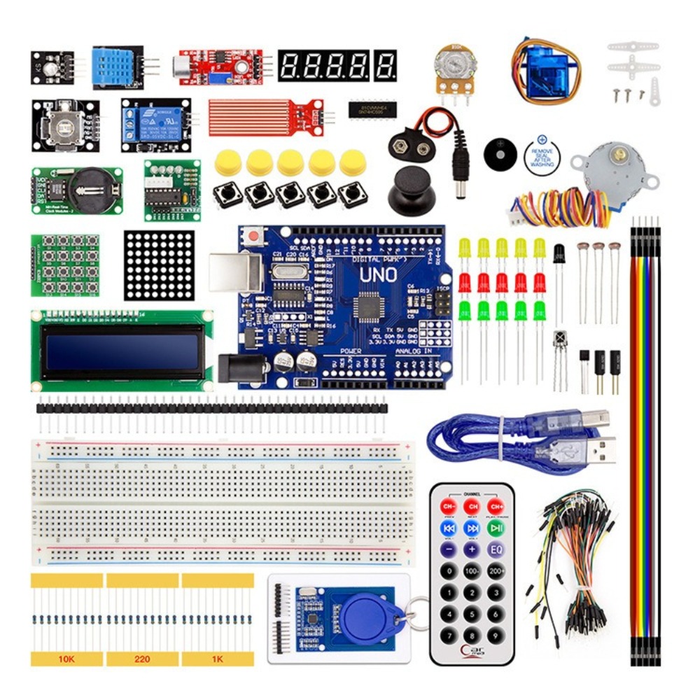 Arduino スターターキット UNO R3 ステッパード - Home Automation Diy Kit のレビューと価格