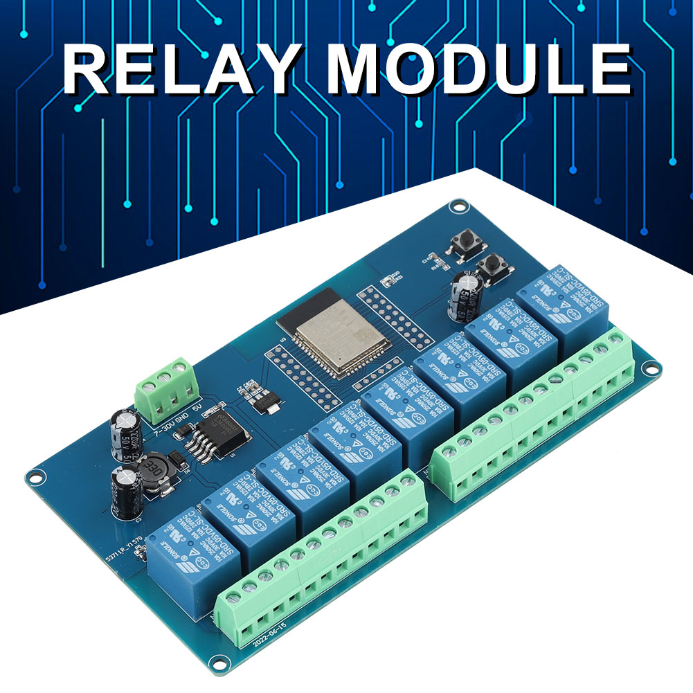 ESP32 WIFI Bluetooth 対応 BLE リレ - Relay 8 Channel Board のレビューと価格