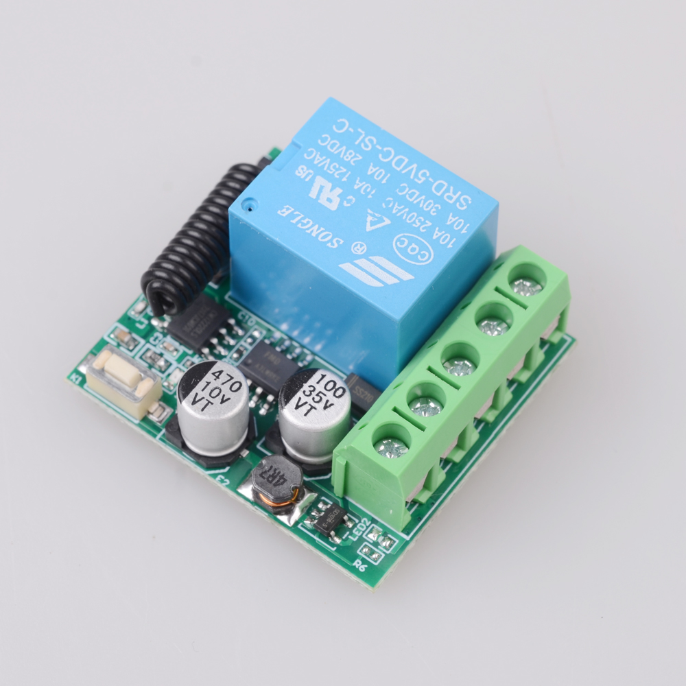 DC 12V 433Mhz RF ワイヤレスリモートコントロ - Diy Home Automation Controller のレビューと価格