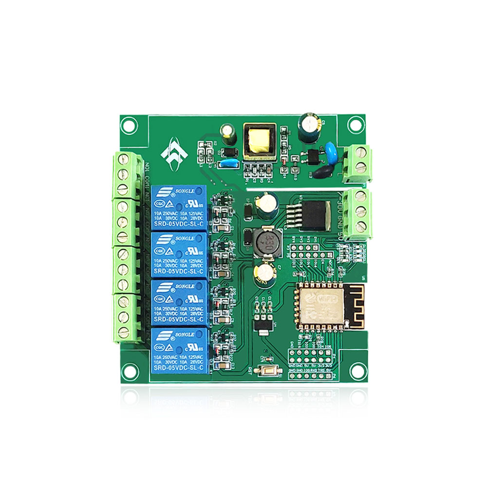 ESP8266 ワイヤレス WIFI リレーモジュール AC - Relay 8 Channel Board のレビューと価格