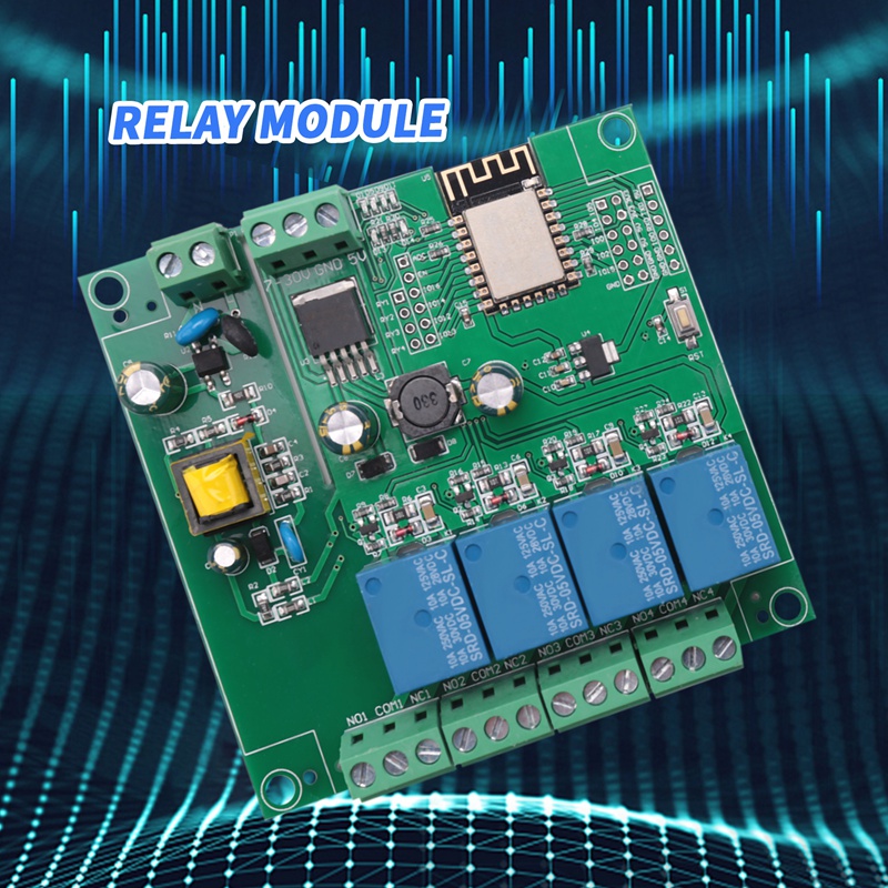 ESP8266 ワイヤレス WIFI 4 チャンネルリレーモ - Relay 8 Channel Board のレビューと価格
