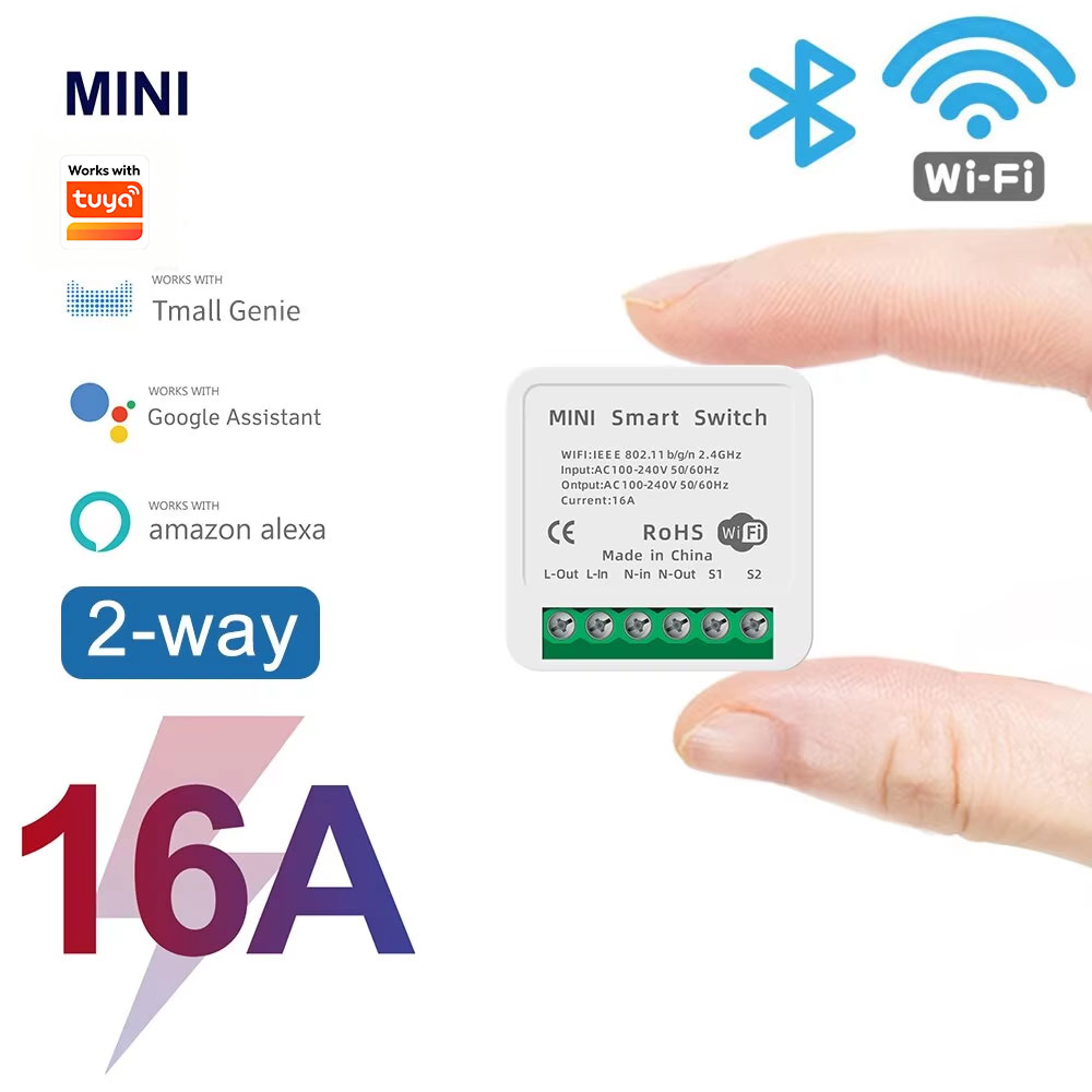 Tuya Smart Lifeアプリ対応 Mini 16A  - Home Automation Technology のレビューと価格