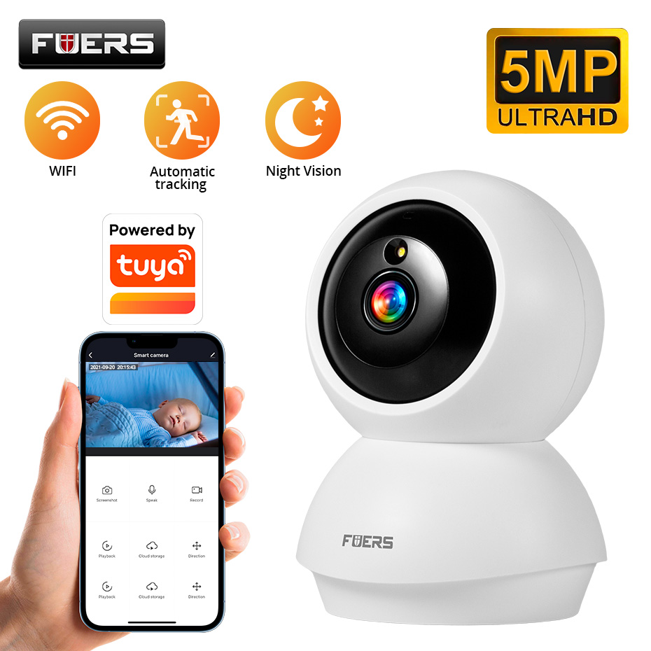 Fuers 5MP WiFi カメラは Tuya スマートホ - Eufy Camera E220 のレビューと価格
