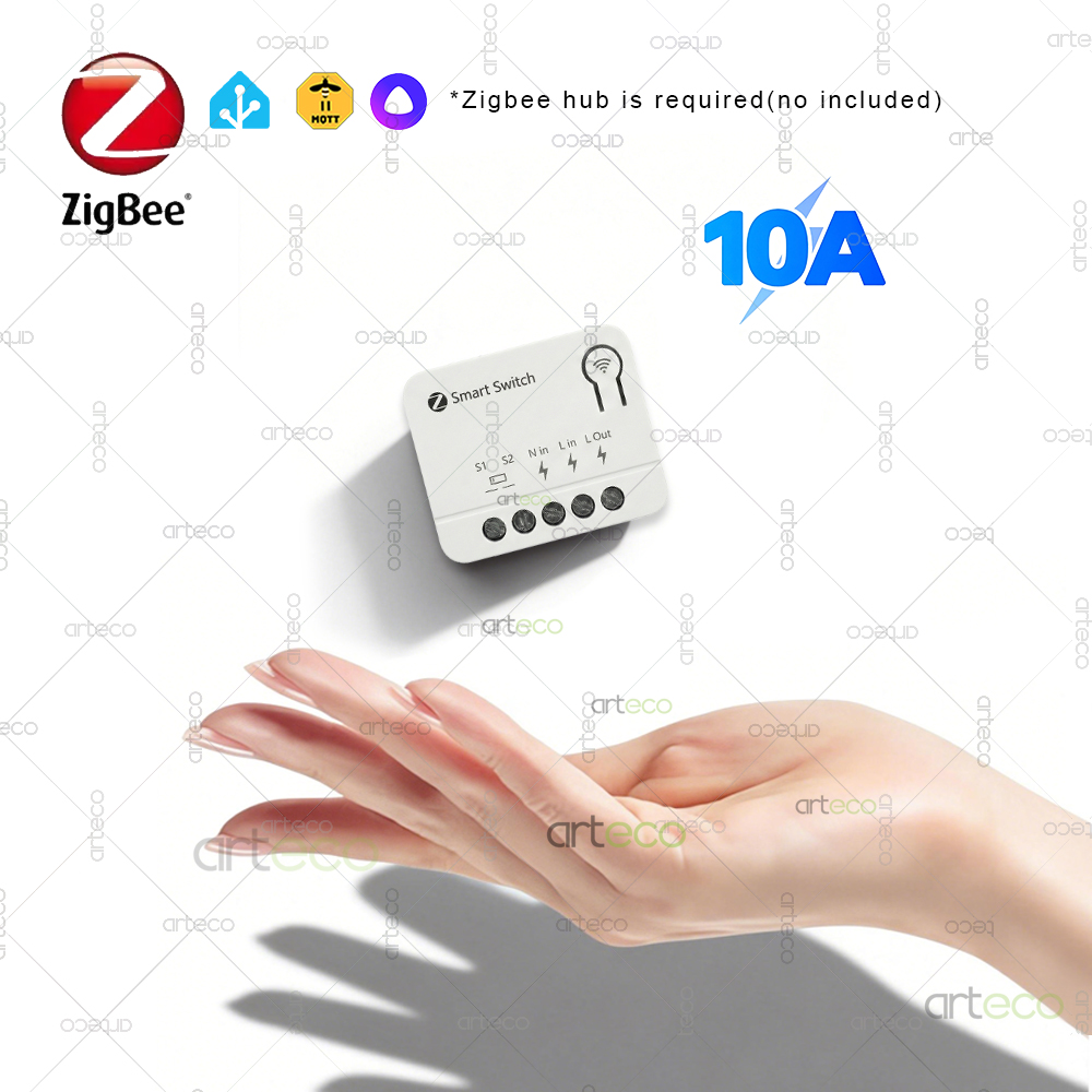 10A Zigbee ミニスマートスイッチモジュール DIY - Diy Home Automation Controller のレビューと価格