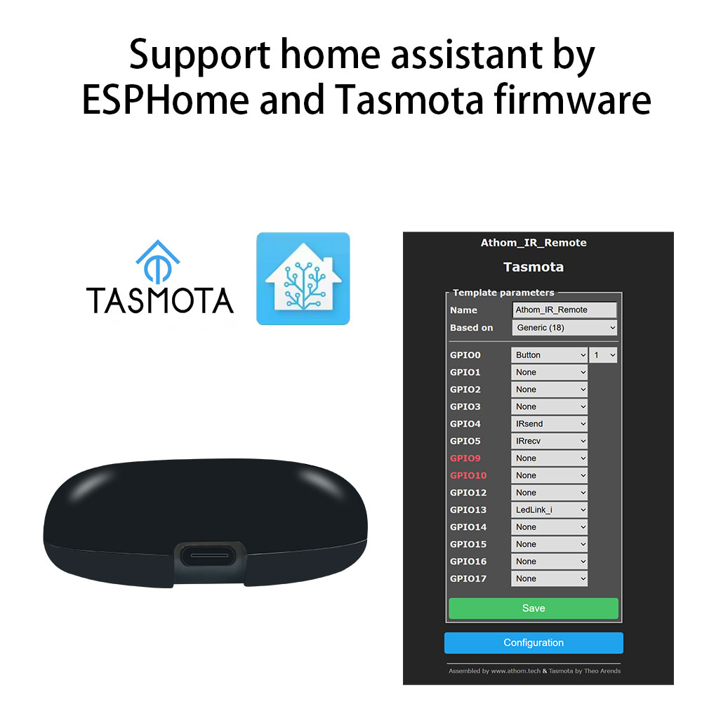 Tasmota MQTT IR リモート コントローラー E - Diy Home Automation Controller のレビューと価格